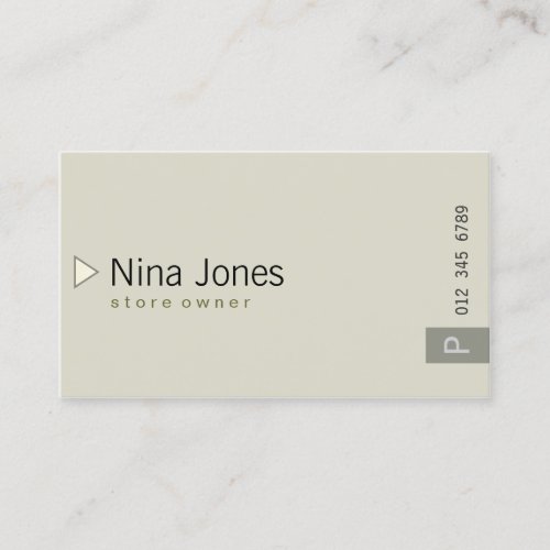 Simple #03 business card