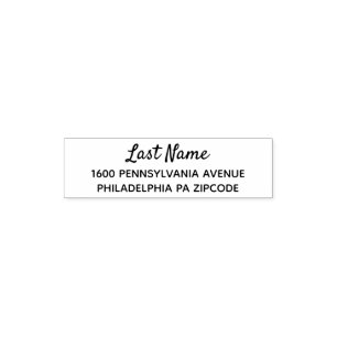Simple 1 self-inking stamp