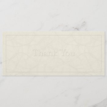 Simple 2 Flat Card - Sympathy Thank You Cards by InMemory at Zazzle