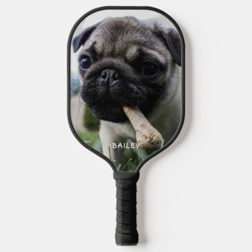 Simple 2 Photo Personalized Pickleball Paddle