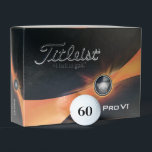 Simple 60th Birthday Titleist Pro V1  Golf Balls<br><div class="desc">60th Birthday titleist Pro V1 Golf Ball.</div>