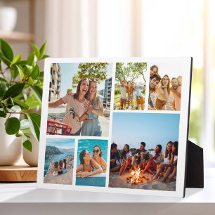 Simple 6 Photo Collage Plaque
