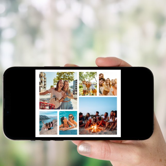 Simple 6 Photo Collage Poster (Front Digital)