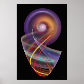 'Simple Abstract 012' Poster