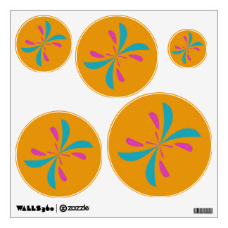 Simple Abstract Butterfly Flight Pattern Wall Decal