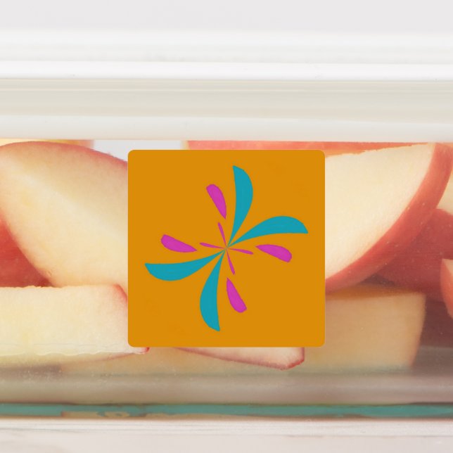 Simple Abstract Butterfly  Labels (Affixed)