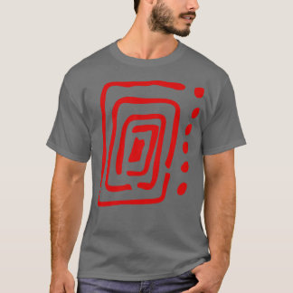 Simple Abstract Circle Abstract T-Shirt