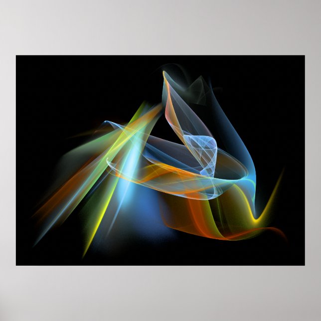 'Simple Abstract' Poster (Front)