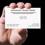 Simple Accountant Business Cards at Zazzle