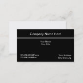 Simple Acountant Business Card (Front/Back)