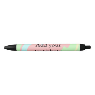 Simple acrylic pour marble add your text name cust pen