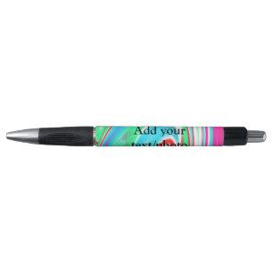 Simple acrylic pour marble add your text name cust pen