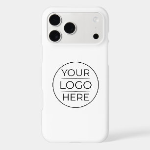 Simple Add Your Logo Business iPhone 17 Pro Max Case