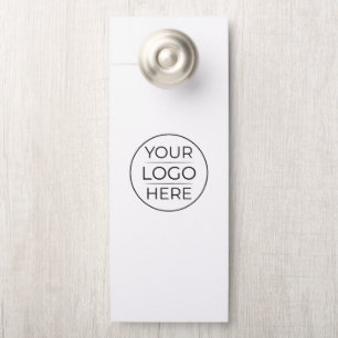 Simple Add Your Logo Business Door Hanger