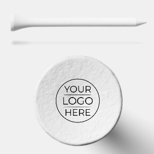 Simple Add Your Logo Business Golf Tees