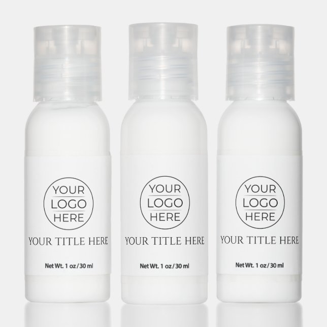 Simple Add Your Logo Business Hand Lotion (Set)