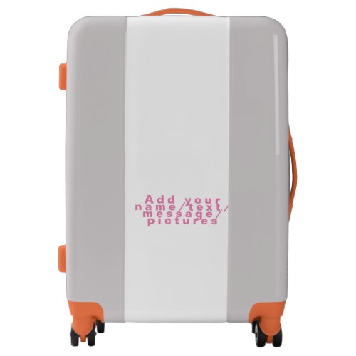 Simple add your name text Customize photo Coffee M Luggage