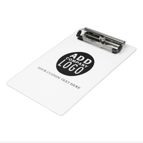 Simple Add Your Own Logo Template   Mini Clipboard