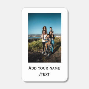 simple add your photo text family holiday kids par matchboxes