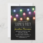 Simple Adult Unisex Surprise Birthday Party Invitation (Front)