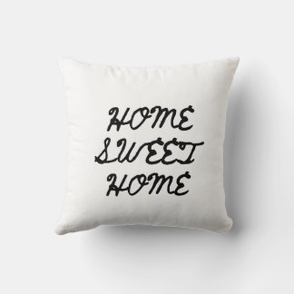 simple, aesthetic and cozy throw pillow