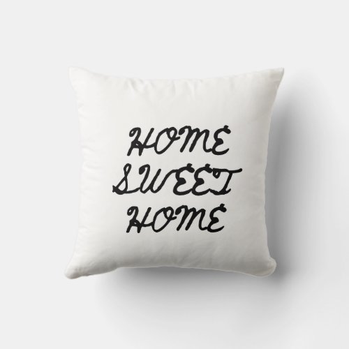simple, aesthetic and cozy throw pillow