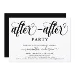 Simple After After Party Divorce Party Invitation