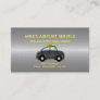 Simple Airport Taxi Business Cards