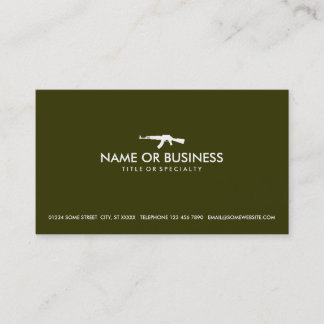 simple ak47 business card