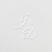 Simple Ampersand Elegant Calligraphy Monogram