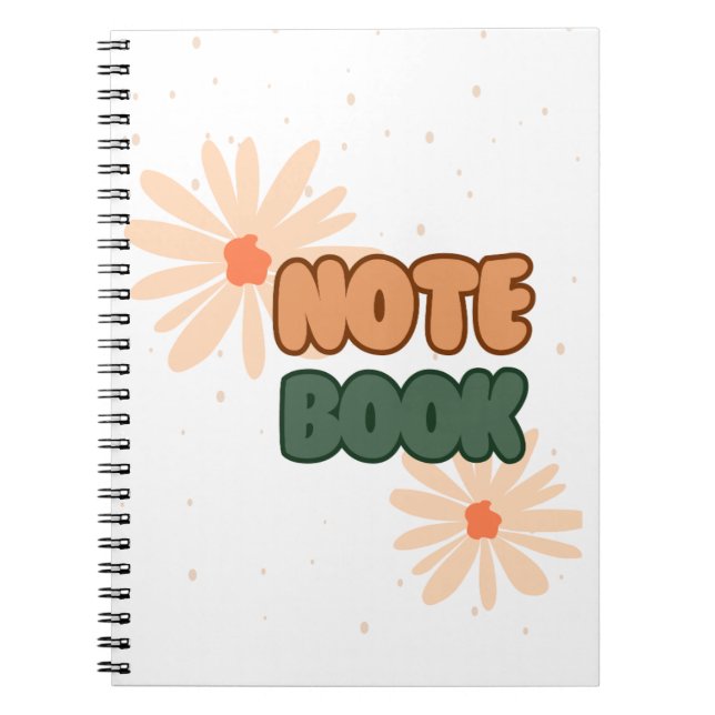 Simple and beautiful note book (Front)