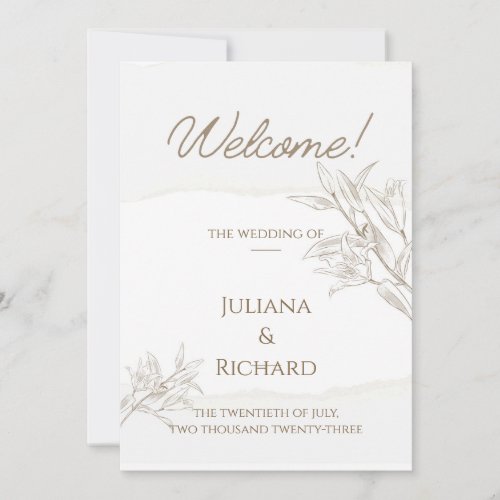 Simple and beautiful wedding invitations