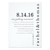 Simple and Chic Invitation