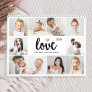 Simple and Chic Photo Collage | Love with Heart Calendar