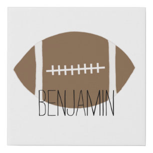 Simple and Classic Football Wall Art