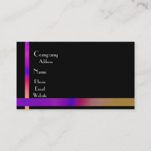 Simple and Colorful Business Card