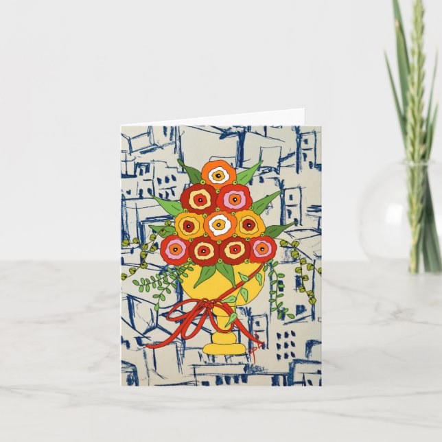 Simple and colorful Note Card! Card (Front)