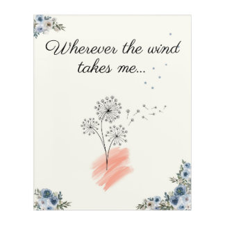 Simple and Contemporary Line Art Flowers and Quote