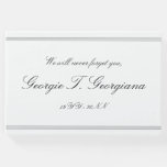 [ Thumbnail: Simple and Customized Funeral Guest Book ]