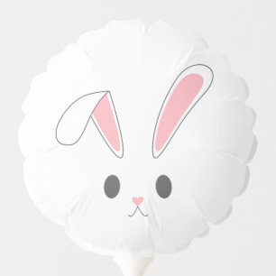 Simple and Cute Easter Bunny Rabbit Balloon