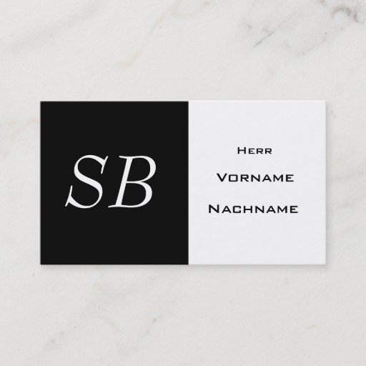 Customizable Simply and elegantly business card template