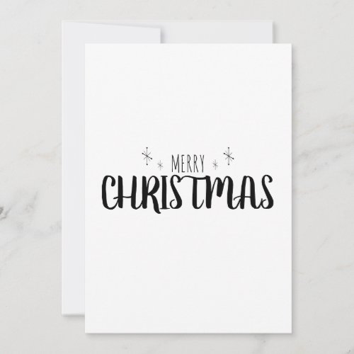 Simple and Elegant Christmas Card