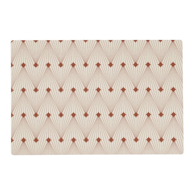 Simple and elegant Christmas tree  Placemat (Front)