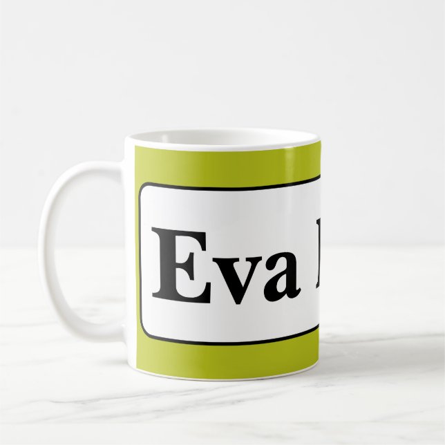 Simple and Elegant Coffee Mug (Left)