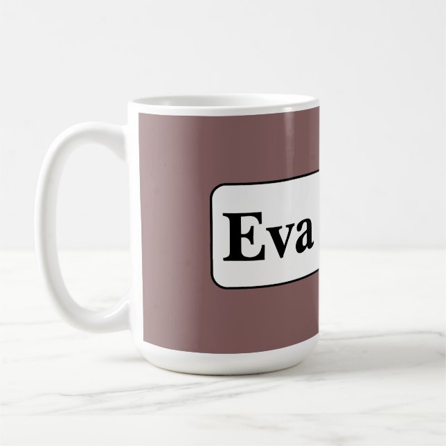 Simple and Elegant Coffee Mug (Left)