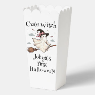 Simple and Elegant Cute witch first Halloween Favor Boxes