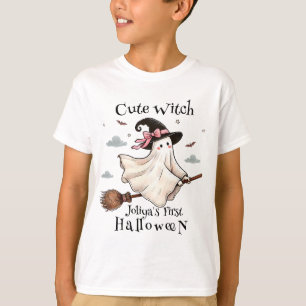 Simple and Elegant Cute witch first Halloween T-Shirt