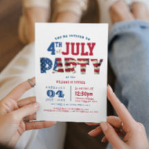 Simple and Elegant Fourth of July Party