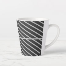 Simple and elegant graphic coffee mug