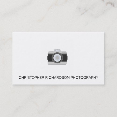 Simple and Elegant Photography Business Card